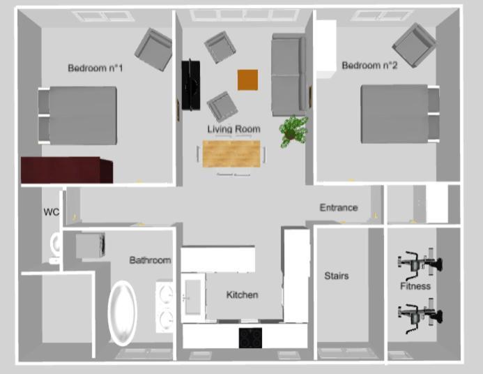 Le Cinquante-Deux Appartement De Charme ランス エクステリア 写真